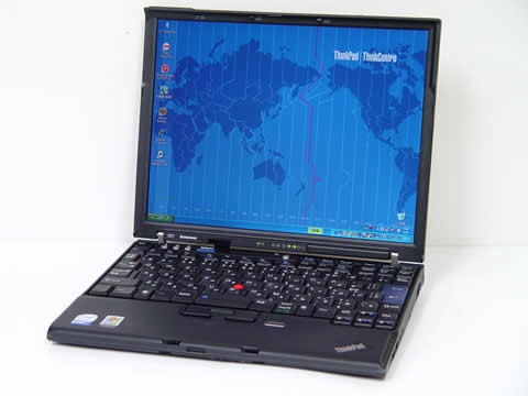 モバイルパソコン IBM Thinkpad X61 (7673-3NJ) Windows XPProモデル