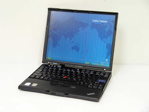 モバイルパソコン IBM Thinkpad X61 (7673-D38) 英語キーボード モバイルパソコン IBM Thinkpad X61 (7673-D38) 英語キーボード
